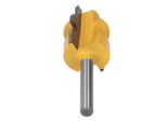 Punta Per Fresa A Colla Reversibile, Punta Per Fresa A Gambo Tondo Da 1/4 Di Pollice, Fresa Per Scanalature A T A Dente Quadrato, Fresa A Colla Reversibile, Punta Per Fresa, Strumento Di Taglio Per La Lavorazione Del Legno