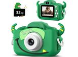 Regali Per Ragazze Ragazzi Età 3-12, 1080P Hd Selfie Digital Video Camera, Cute Little Girls Regali Giocattoli Per 3 4 5 6 7 8 Anni