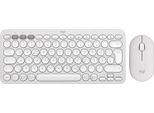 Tastiera E Mouse Wireless, Silenziosi E Mobili, Personalizzabili, Logi Bolt, Bluetooth, Easy-Switch Per Windows, Macos, Ipados, Chrome, Layout Qwertz Tedesco