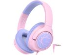 Cuffie Per Bambini, Cuffie Con Cavo 85Dba Volume Sicuro, Suono Stereo, Sopra L'orecchio Pieghevole 3,5 Mm Jack Cuffie Per Bambini Per Ipad, Compresse