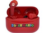 Tecnologie Super Mario KopfhöRer, Kabellos, Bluetooth V5.3, Mit Ladebox, Rot