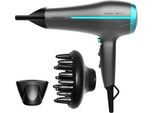 Asciugacapelli Bamba Ionicare Aura Black, 2300W, Concentratore E Diffusore, Capelli Senza Crespo, Motore Dc, Ioni Reali, Grande Flusso D'aria, 2 Velocità