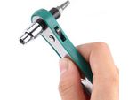 Cricchetto Da 1/4 Di Pollice -Cacciavite A Cricchetto -Set Di Bit Torx Esagonali Ad Angolo Retto -Basi