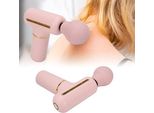 Pistola Per Massaggi, Massaggiatore Portatile A Percussione Muscolare, Vibrazione Portatile A 4 Velocità Per Il Rilassamento Profondo, Massaggiatore Elettrico (Rosa)