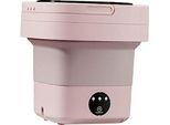 Mini Lavatrice Pieghevole, Da Viaggio 6,5 L, Portatile Silenziosa Elettrica Per Camper, Biancheria Intima, Campeggio, Lavanderia, Casa, R Rosa