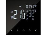 Wifi Smart Heating Thermostat Digital Temperature Controller Mobile Phone App Control Touchscreen Lcd Display Settimanale Acqua Programmabile Sotto