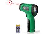 Termometro A Infrarossi, Termometro Laser Sqech -50°C ~ 600°C (-58°F 1112°F), Dimensione Di Emissione Regolabile, Cottura, Forno Per Pizza, Frigorifero,