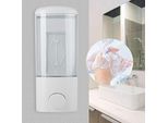 Distributore Di Sapone A Parete, Dispenser Manuale Da 500 Ml Ricaricabile Di Gel Doccia Liquido Shampoo