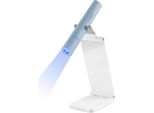 Vraiko Minicure Luce Uv Portatile Per Unghie In Gel, Supporto Per Lampada Per Unghie Portatile, Mini Lampada Led Ricaricabile, Asciugatore A Polimerizzazione Rapida (Blu)