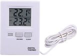 Termometro Misuratore Di Temperatura Per Frigoriferi Tester Per Interni Esterni Lcd Sonda Digitale E A Batteria