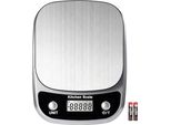 Bilancia Da Cucina Digitale Peso Grammo E Oz, Professional Digital Kitchen Food Scale 10Kg/1G Per La Dieta Di Perdita Di Peso Cottura