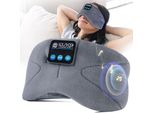 Maschera Per Il Sonno Love Eye, Per Il Sonno Laterale, Maschera Per Il Sonno Con Cuffie Bluetooth, Maschera Per Gli Occhi 100% Opaca Per Viaggiare, Sonnecchiare, Fare Yoga,