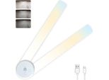 Illuminazione Del Mobile Sensore Di Movimento 60 Cm Led Luce Sottopensile Cucina Dimmerabile Base Wireless