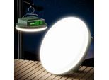 Eventek Lampada Da Campeggio 12000 Mah, 4000 Lm Luce Da Esterno Led Ultra Luminosa 4 Modalità E Magnetica, IPX5 Impermeabile Ricaricabile Tenda Da Campeggio, Interruzioni Di Corrente,