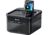 Downypaws Fontanella Wireless Per Gatti, Fontanella A Batteria Per Gatti Con Sensore Di Movimento, 2,5 L Silenziosa, Senza Elettricità, Distributore Automatico Di Acqua, Gatto