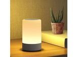 G Keni Led Luce Notturna Bambini Touch Control Dimmerabile Luce Notturna Bambino Cura Batteria Usb Ricaricabile (Caldo Luminoso) [Classe Energetica A]