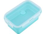 Scatole Per Il Pranzo In Silicone, Contenitori Pieghevoli Per La Conservazione Degli Alimenti, Contenitori Per I Pasti, Microonde, Congelatore, Picnic Da Viaggio (1200 Ml)