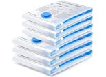 Boxlegend Sacchetto Sottovuoto Confezione Da 6, 3 L X 80 60 Cm + 3S 40 Cm, Sacchetto Di Stoccaggio, Riutilizzabile Da Viaggio