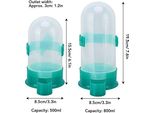 Abbeveratoio Per Pappagalli Pssopp Distributore D'acqua In Plastica Distributore D'acqua Automatico Per Uccelli Pappagalli, Pappagallini, Cacatua,