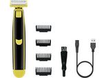 Rasoio, Rasoio Elettrico Lavabile Per Tutto Il Corpo, Peli Delle Gambe, Viso, Trimmer, Ricaricabile, Wet Dry Shaving Men