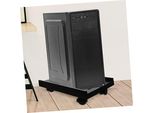 Nuobesty Computer Host Stand Tower Utility Cases Desk Riser Projector Monitor Portable Laptop Bag Adjustable Fan