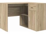 Vidaxl Scrivania Ad Angolo In Rovere Sonoma 102 X 50 X 75 Cm Materiale In Legno