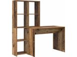 Vidaxl Scrivania In Legno Di Recupero 138,5 X 55 X 143 Cm Materiale A Base Di Legno