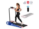 Ph Fitness Tapis Roulant A1F-3 Pieghevole - Walkingpad Per La Casa - Motore 2,0 Hp, 1-12 Km/H, 120 Kg - Inclinazione Manuale, Bluetooth, Display Lcd, Sicurezza