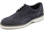 0719L Scarpe Uomo Blu Hogan Route Derby Scarpe Shoes Men