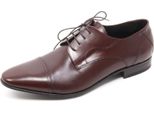 B5751 Scarpa Classica Uomo Taurus Smog Scarpe Marrone Shoe Man