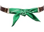 4956AI Cintura Bandana Donna Vicolo Woman Belt Brown/Green