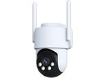 Inf Telecamera Di Sicurezza Ptz Da Esterno 3MP, Wireless, 2K Full Hd, IP65