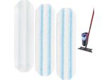 Inf Panni Di Ricambio In Microfibra - Confezione Da 3, Compatibili Con Vileda H2Pro