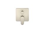 Hansgrohe Fertigset Axor Citterio M Up-Wannen-Einhebelmischer, Brushed Nickel (34425820)
