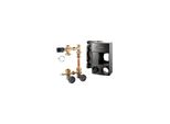 Oventrop Anbindesystem Regumat RTA-180 DN 25, O Pumpe, Mit Universalisolierung (1354580)