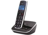 Fysic FX-6000 - Telefono Dect Per Anziani Con Tasti Grandi E 1 Microtelefono, Nero