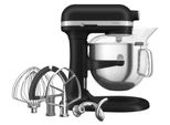 KITCHENAID Küchenmaschine 5KSM70SHXECA, schwarz (matt schwarz), B:28,7cm H:41,9cm T:37,15cm, Küchenmaschinen