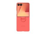 SAMSUNG Handyhülle Ring Case (Silicone) für Samsung Galaxy Z Flip7, rot, Samsung Galaxy Z Flip7, Hüllen, Backcover, Schutzhülle, Handyschutzhülle, Case, Schutzcase, stoßfest