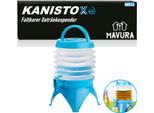 Kanistox Distributore D'acqua Pieghevole Distributore Di Bevande Tanica D'acqua Contenitore Rubinetto