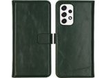 Custodia Per Samsung Galaxy A53 - Vera Pelle - Selencia Flap - Verde