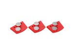 Pad Di Smerigliatura Del Diamante, Pad Di Smerigliatura Del Diamante Trapezoidale, Pad Di Smerigliatura Del Diamante Della Grana 30#, 2 Pad Di Smerigliatura Del Diamante Dei Denti Cilindrici, Pad Di Lucidatura Del Diamante, Pad Di Levigatura Del Diamante, Strumenti Dell'hardware