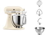 KITCHENAID Küchenmaschine 5KSM185PSE, beige (creme), B:24cm H:36cm T:37cm, Küchenmaschinen