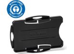 Durable Portabadge Eco Per 2 Tessere, 10 Pezzi, Nero, 898901