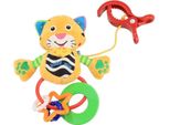 Peluche Con Sonaglio Baby Mix Tigre