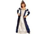 Il Mio Altro Me-201156 Costume Da Dama Medievale Per Bambine, 7-9 Anni (Viving Costumes 201156) Viving Costumes
