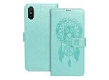 Mezzo Custodia A Libro Per Xiaomi Redmi 9AT / Redmi 9A Verde Acchiappasogni 581295