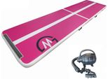 Tappetino Gonfiabile Airtrack Master 400 X 100 X 10 Cm - Rosa - Bianco