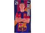 Van Der Meulen Telo Mare Barcellona Frenkie 100X180Cm Calcio