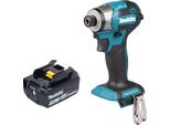 Avvitatore A Impulsi A Batteria Makita Dtd 173 F1 18 V 180 Nm 1/4" Brushless + 1X Batteria Ricaricabile 3,0 Ah - Senza Caricabatterie"