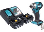 Avvitatore A Impulsi A Batteria Makita Dtd 173 Rt 18 V 180 Nm 1/4" Brushless + 2X Batteria Ricaricabile 5,0 Ah + Caricabatterie"